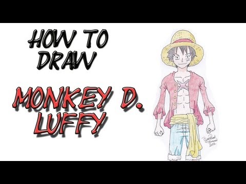 How to draw Monkey D. Luffy from One Piece by Zaromaru - One Piece The ...