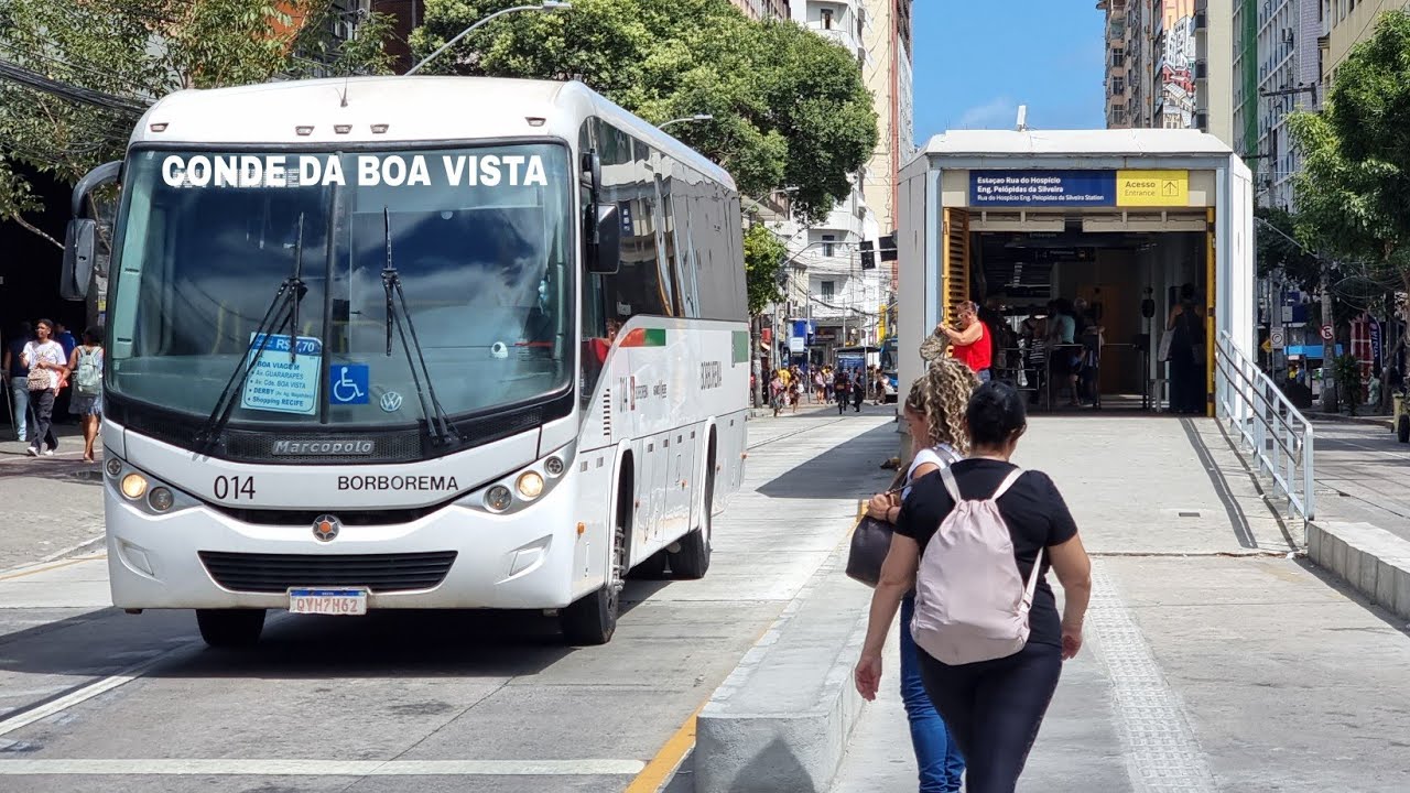ÔNIBUS QUE PASSA NA CONDE DA BOA VISTA RECIFE PERNAMBUCO BRASIL