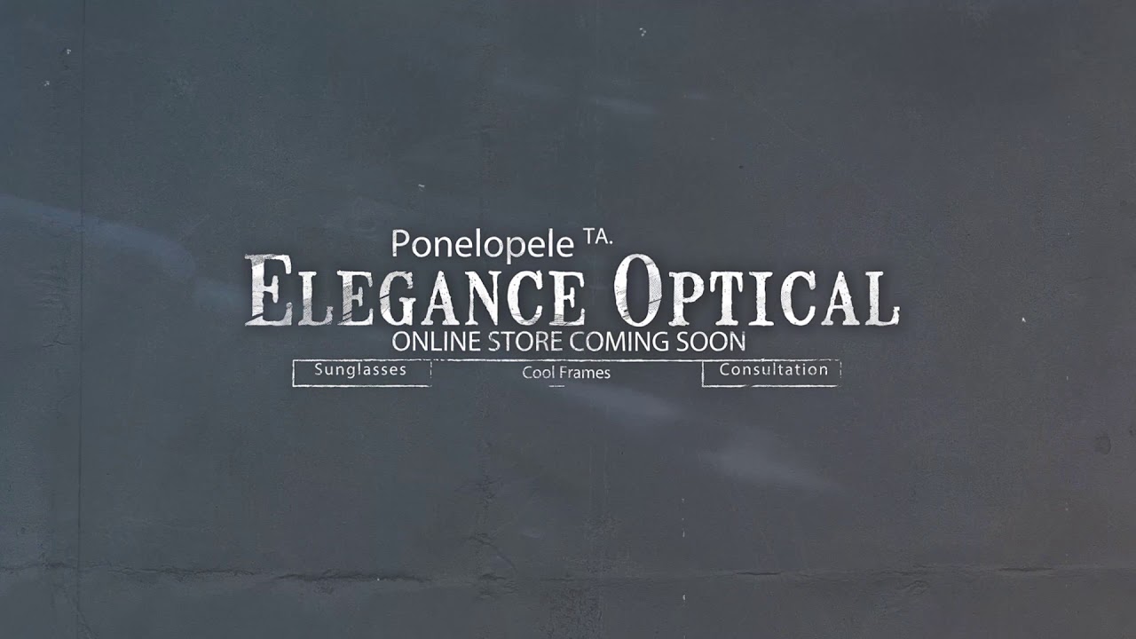 Elegance Optical Coming soon Video YouTube