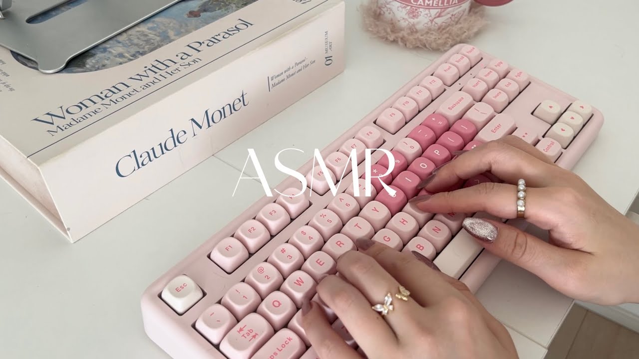 [ASMR] 1 час усыпляющего набора текста на клавиатуре ⌨️ Для работы, засыпания иотдыха 💫