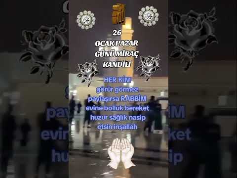 Miraç Kandili ♥️