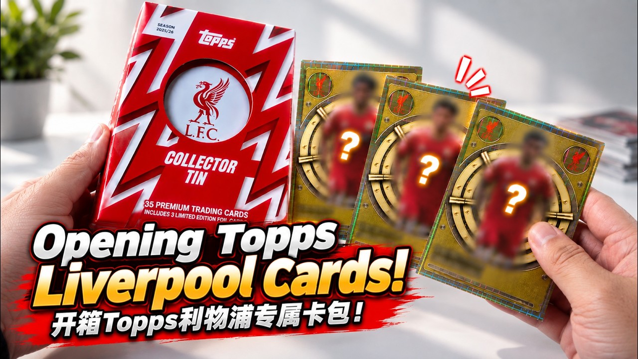 Opening a Topps Liverpool FC Collector Tin! What Legends Are