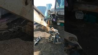 демонтаж поворотной тумбы Terex tlb 840 #ремузел #ремонт #экскаватор