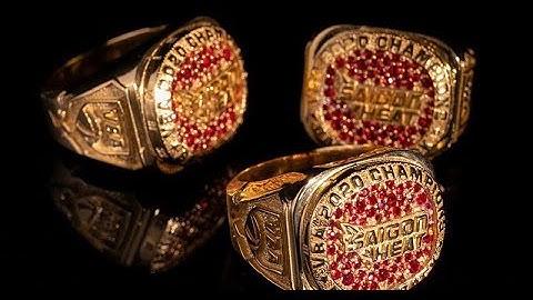 Cận cảnh nhẫn vô địch VBA 