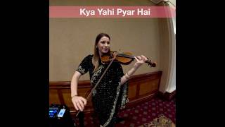 Kya Yahi Pyar Hai  Bollywood Violinist violinistforevents violinist wedding bollywood violin