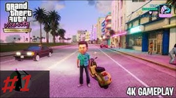 GTA VICE CITY DEFINITIVE EDITION Gameplay Walkthrough Part 1 [4K 60FPs] - No Commentary