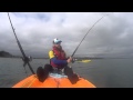 Kayak Fishing in Army Bay, Auckland, New Zealand
