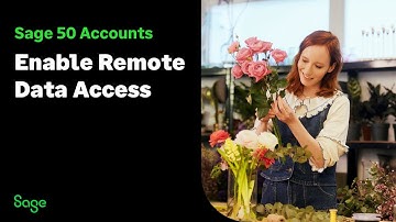 Sage 50 Accounts (UK): Enable Remote Data Access