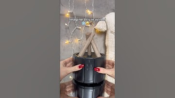 Imagine how cozy it feels 🥹🥰 #bonfire #diffuser #humidifier