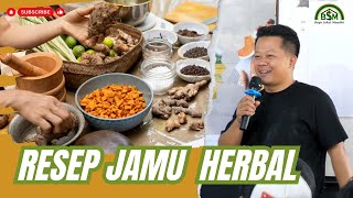 RESEP JAMU HERBAL BAYU SEHAT MANDIRI