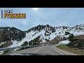 A Snowy Pyrenees Pass on the Road to Vall d'Aran | Scenic Drive in Spain
