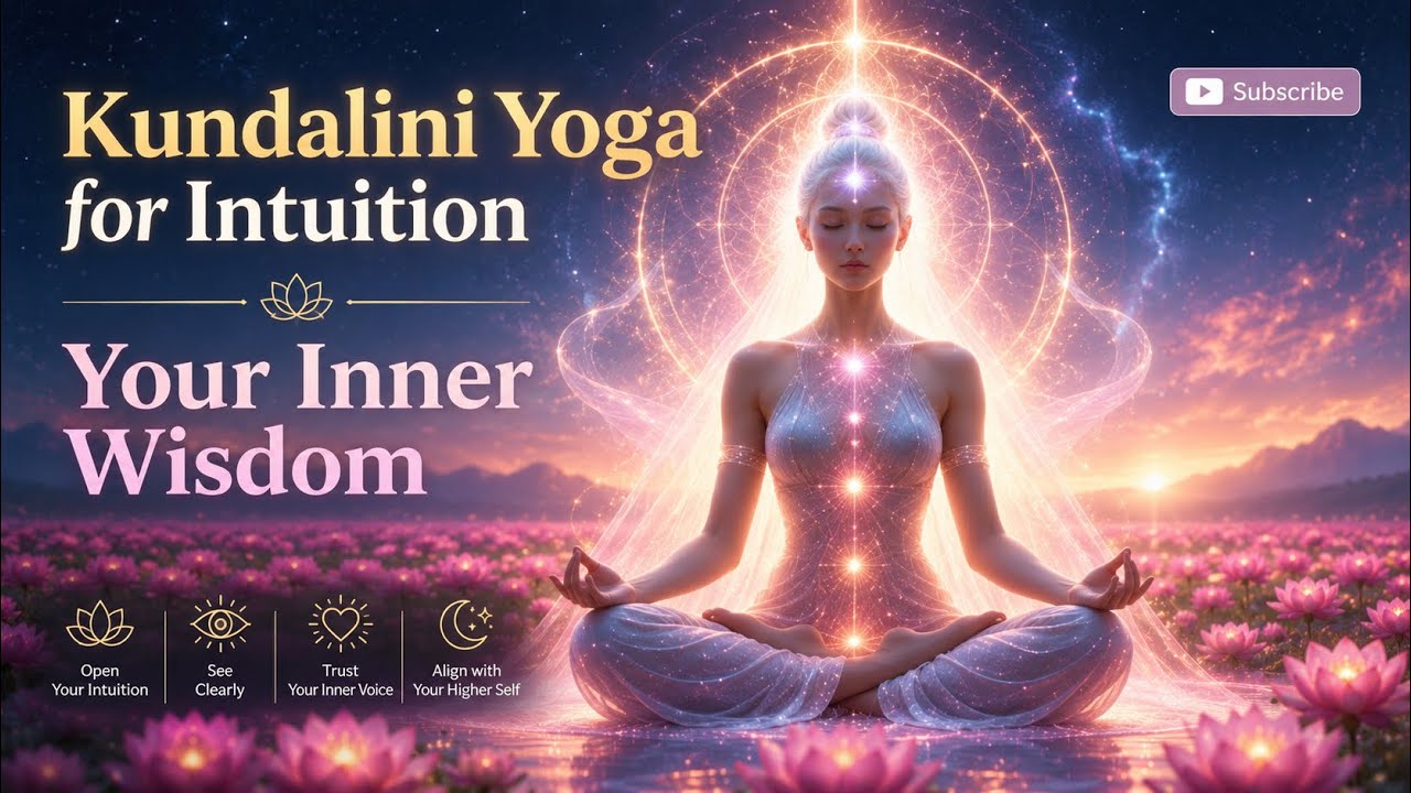 🧘‍♀️10-Minute Kundalini Yoga for Intuition 🧘‍♀️ Activate the Third Eye ...