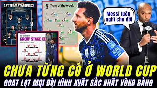 THẾ GIỚI ĐỒNG LOẠT TÔN VINH: MESSI THỐNG TRỊ MỌI ĐỘI HÌNH TIÊU BIỂU WORLD CUP 2026 CỦA MỌI TỜ BÁO