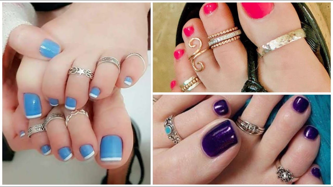 Elegant & Trendi Toe Rings ,,Feet Jewellry,,Feet Rings Designes YouTube