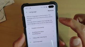 Galaxy S10 / S10+: How to Change System Language