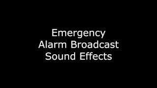 Emergency Alarm Broadcast Sound Effects