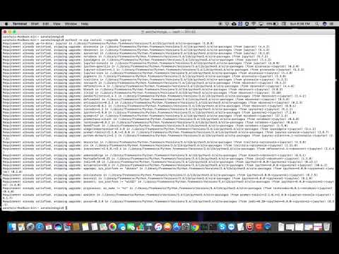 Install Jupyter notebook