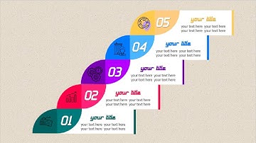 114-Create 5 Options Rectangular Infographic Slide in PowerPoint