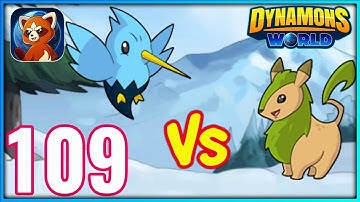 JEEMPY Vs  HUMZEE at Winterdale | Dynamons World - Gameplay Walkthrough – Part 109 (iOS, Android).