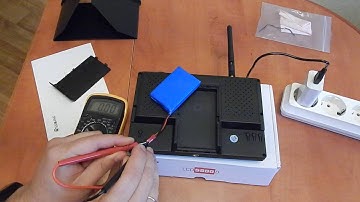 Built-in battery Eachine LCD5800D FPV Monitor with DVR does not work and is not charging