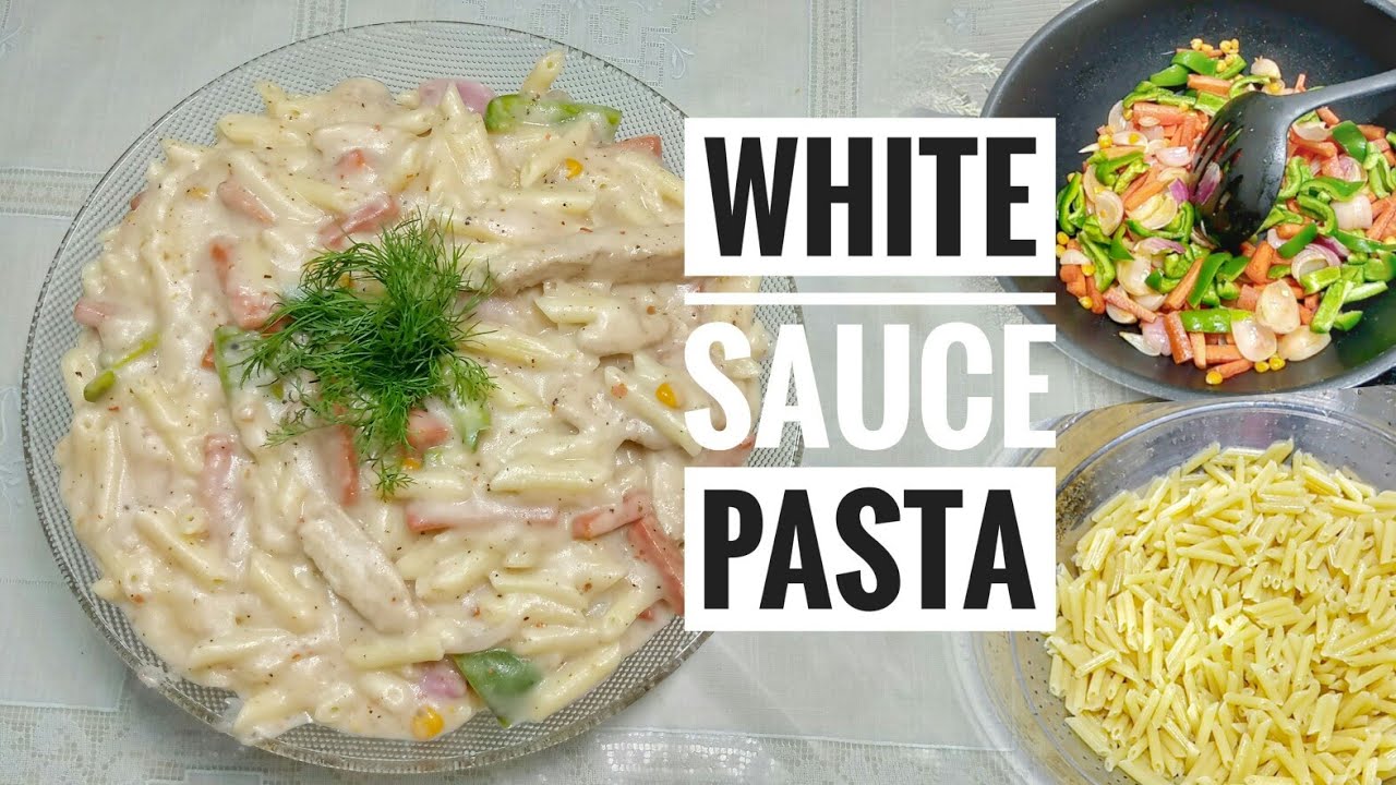 White Sauce Pasta Kaise Banaye White Sauce Pasta Ki Recipe Happy