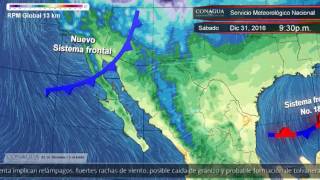 31 De Diciembre De 2016 Y 1 De Enero De 2017 Pronstico Del Tiempo