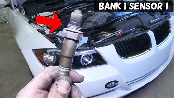 HOW TO REMOVE AND REPLACE OXYGEN SENSOR BANK 1 BMW E90 E91 E92 E93