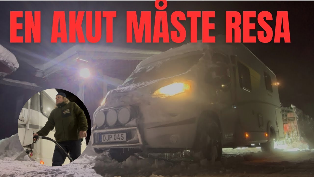 Bara att starta husbilen i -20