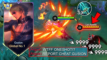 REASON WHY ARGUS USER HATE MY GUSION 😹 (NEW ONEHIT BUILD)