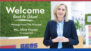 Ms. Albie Huyser | Welcome Back to School Message | AY2026-27