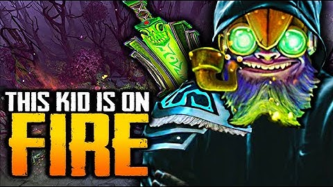 LENS TINKER - THIS KID IS ALWAYS ON FIRE | DOTA 2 7.30 | TINKER GAMEPLAY