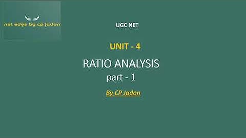 Ratio Analysis Explained | Liquidity & Solvency Ratios with Formulas | UGC NET | MBA | BBA