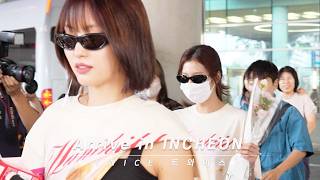 250805 TWICE(트와이스) 모모 사나 지효 룰라팔루자 공연 관람 후 입국 arrival 4K