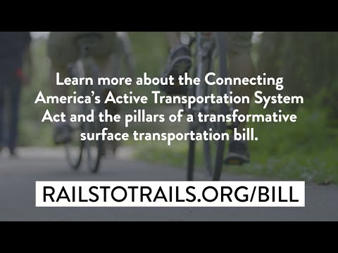 Rails-to-Trails Conservancy is calling on Congress to infuse the Infrastructure Investment & Jobs Act with the funding necessary to have a meaningful impact on the nation’s active-transportation system. The long-negotiated  infrastructure package includes funding and programs for active transportation, but fails to fully fund two programs that are key to connecting and maintaining the nation’s active transportation system.