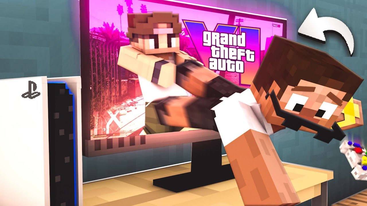 I Got Trapped in GTA 6 in Minecraft🔥| Carry Depie