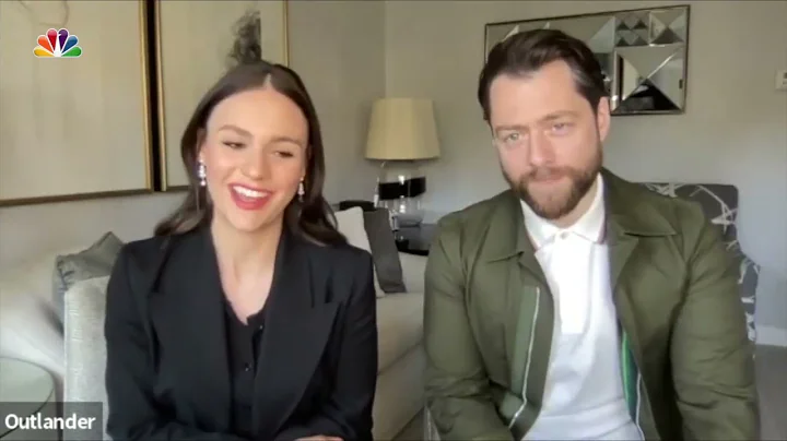 'Outlander' Stars Sophie Skelton and Richard Ranki...