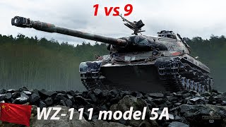 WZ 111 m5A Колобанов,10К,10 kills,1vs9