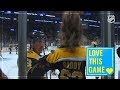 Brad Marchand shares a cute moment with his daughter