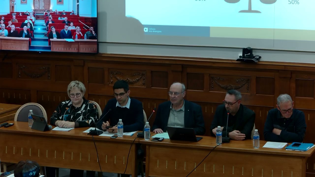 Conseil municipal du mercredi 10 décembre 2025