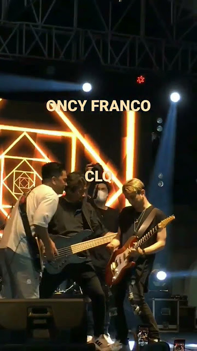 Aksi panggung 2 gitaris terbaik Indonesia oncy dan Enda ungu di konser Bengkulu #ungu #shorts #clq