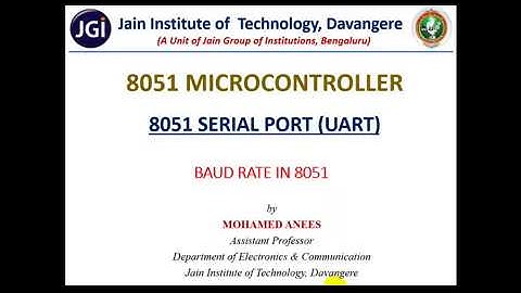 M04 Lec26_Baud Rate in 8051