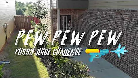 Auntie Hammy "Pew Pew Pew" Pussy Juice Challenge