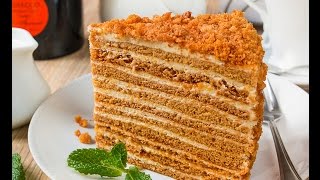 Вкуснейший ТОРТ РЫЖИК! МЕДОВИК! Рецепт вкусного торта Рыжик.Cake. Вкуснейший ТОРТ РЫЖИК! МЕДОВИК! Рецепт вкусного торта Рыжик.Cake.