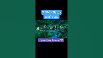 تلاوه بصوت إسلام صبحي #moniod29 #اكسبلور #دويتو #قرآن #لايك #تيك_توك #متابعه #ترند #duet #answer