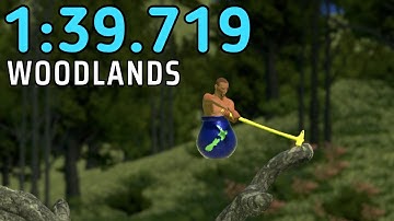 Getting Over It - Woodlands Map in 1:39.719