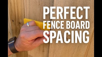 How to Fit Feather Edge Fence Boards and get Perfect Spacing