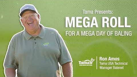 MegaRoll® - The longest rolls in the market for a MEGA day of baling!