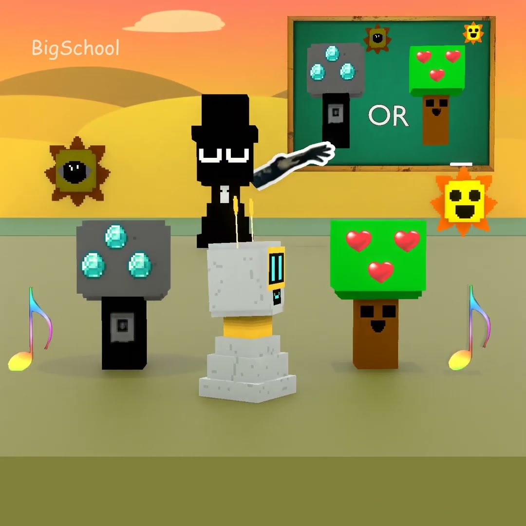 Help Fun Bot escape Black and form a band with Simon and Green! ?