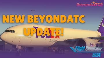 NEW BEYONDATC UPDATE | MSFS | FLIGHT SIM 2024 | THRUSTMASTER TCA YOKE