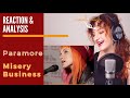 Vocal Coach Reacts to Paramore "Misery Business" (Live) - Hayley Williams - Singing Analysis